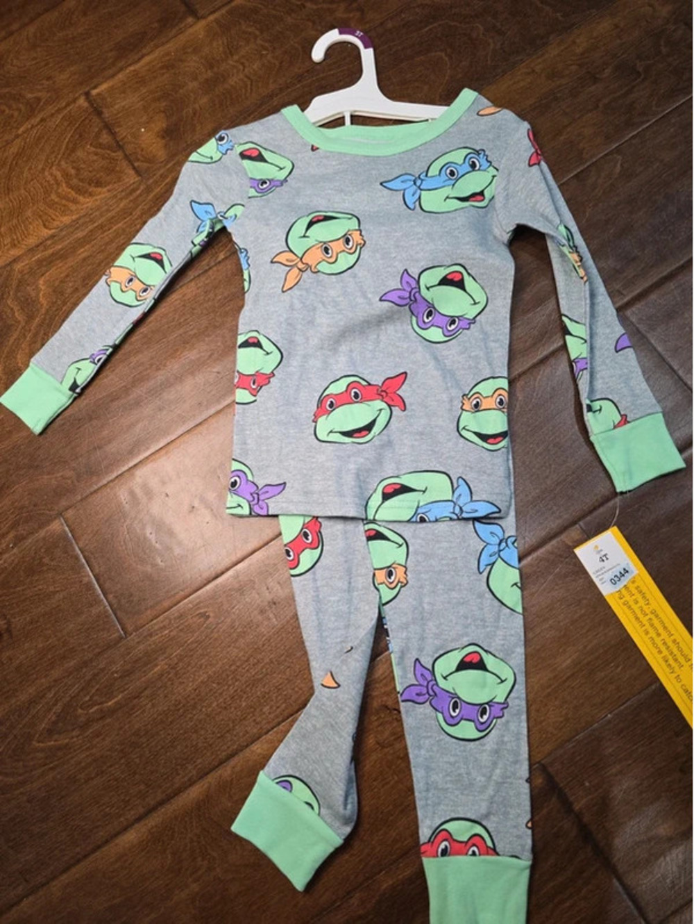 4t brand new teenage mutant ninja, turtle pajamas. Item 344G7